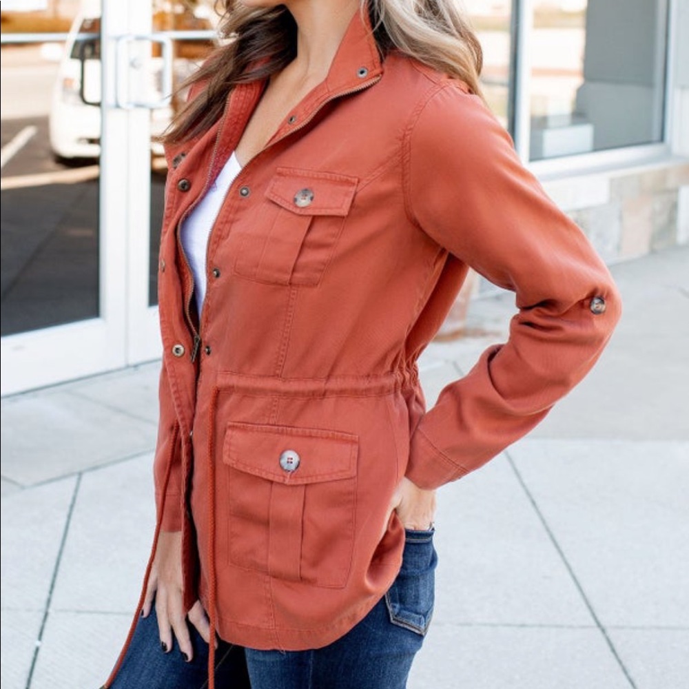 NEW Rust cargo jacket - Picture 5 of 7